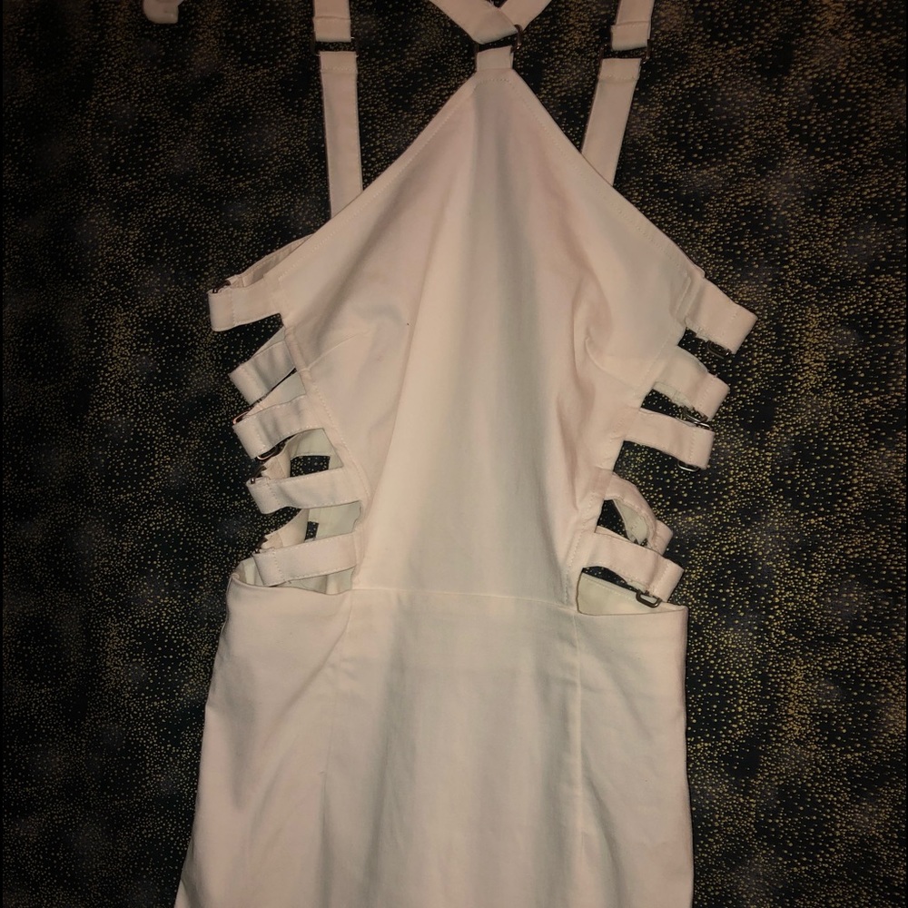 All white dress